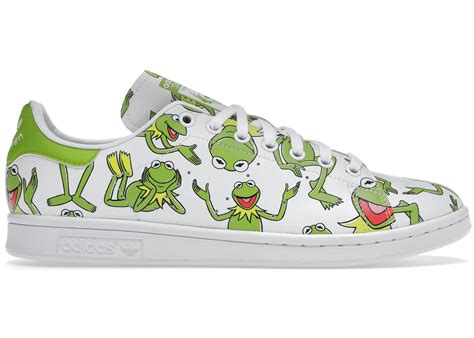 Adidas Stan Smith Kermit The Frog Print Mens Fz2707 Us