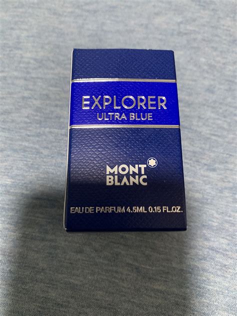 万宝龙中性香水怎么样好用吗 Montblanc万宝龙探寻旅者 Ultra Blue浓香水什么值得买