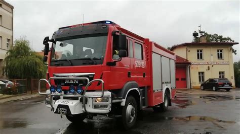 Wyjazd Alarmowy Zastępu 509 D 32 GBA 3 5 29 MAN TGM 13 290 MotoTruck z