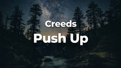 Creeds Push Up Letra Lyrics Official Music Video Youtube