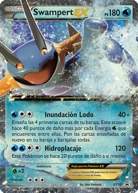 Swampert EX XY Promo 55 TCG WikiDex la enciclopedia Pokémon