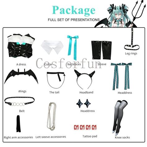 Anime Vocaloid Hatsune Miku Cosplay Costume Wig Uniform Dress Party