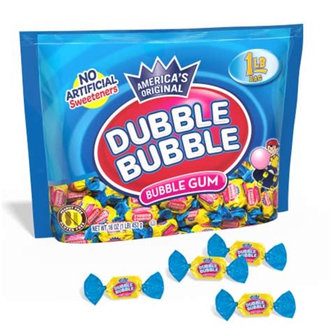 Dubble Bubble Bubble Gum Bag, 16 oz - King Soopers