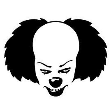 Pennywise Pumpkin Stencil Printable - Printable Word Searches