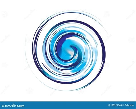 Vector Water Swirl