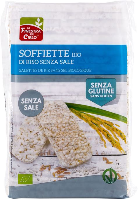 Gallette Soffiette Di Riso A Basso Contenuto Di Sale LA FINESTRA SUL