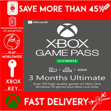 Xbox Game Pass Ultimate 3 Months Stack 7x14 Days Global 🌎🌎🌎 Xbox Live Gold T Cards Gameflip