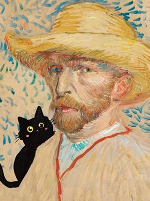 Van Gogh Cat Posters Prints By Lisa Artes Printler