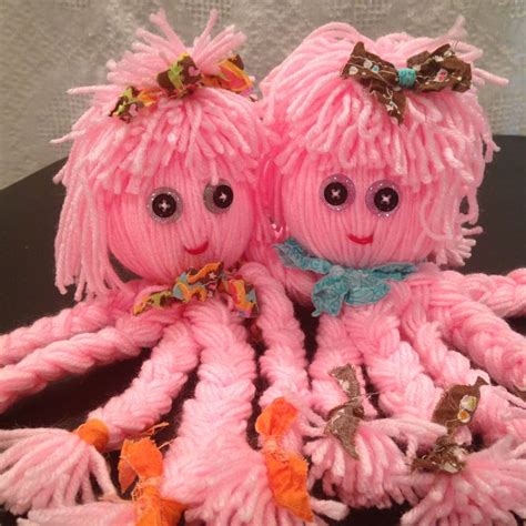 Octopus Yarn Dolls So Cute In 2024 Yarn Dolls Diy Yarn Crafts Yarn Crafts