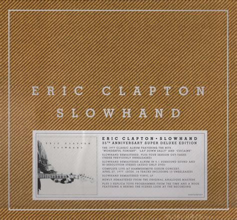 Eric Clapton Slowhand Album