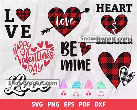 Conversation Hearts Svg Bundle Valentines Day Svg Snowdrop Art