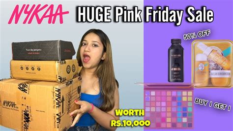 Nykaa Pink Friday Sale Haul Makeup Skincare And Bodycare Non Sponsored Raisa Mendonca