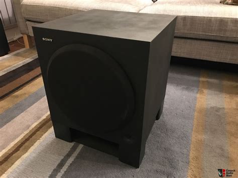 Sony Sa Wx700 Subwoofer Dual 10 Push Pull Wicepower 250a Amp Photo