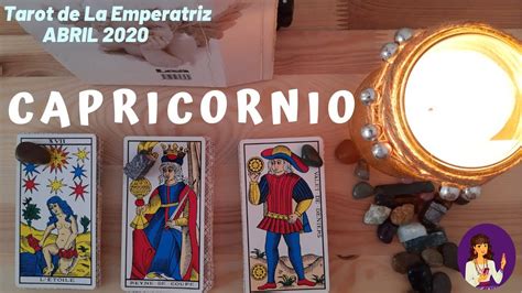 ♑ Capricornio 💕 ️ Alguien Te HarÁ Muy Feliz 💕🌹 Tarot Amor Abril 2020 Youtube