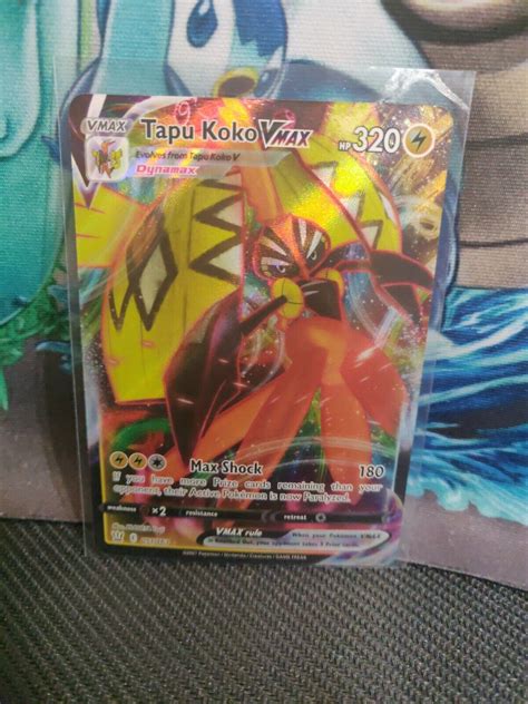 Pok Mon Tcg Tapu Koko Vmax Sword Shield Battle Styles Holo