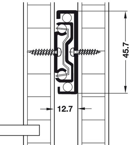 Accuride Ladegeleiders Push To Open 43 Kg 700 Mm Kopen