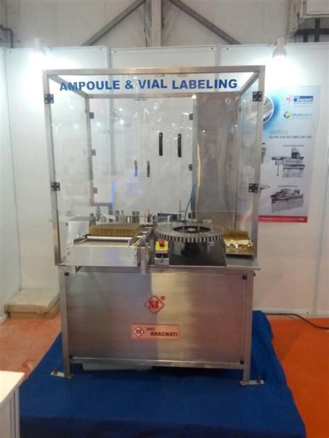 Ampoule Sticker Labeling Machine Ampoule Labellers Shree Bhagwati