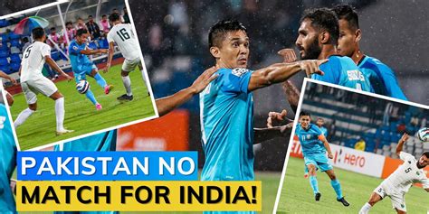 Saff Championship Hat Trick Hero Sunil Chhetri Helps India Thrash