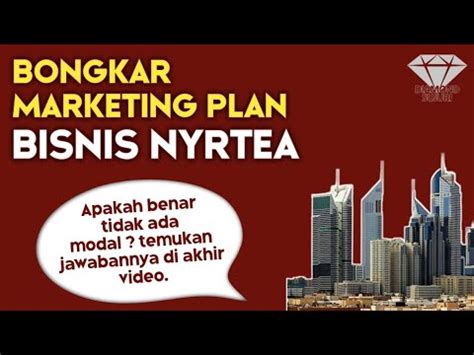 BONGKAR MARKETING PLAN BISNIS NYRTEA TERBARU 2023 YouTube