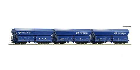 Ro Piece Set Self Unloading Hopper Wagons Pkp Cargo