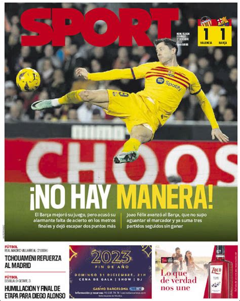 Journal Sport Espagne Les Unes Des Journaux De Espagne Dition Du