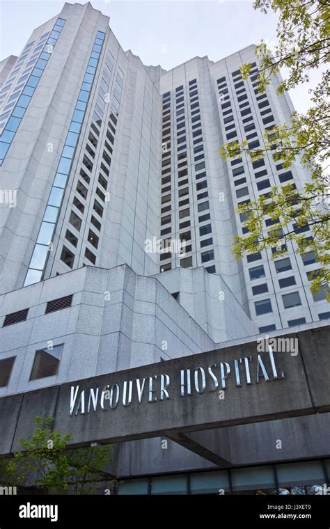 Vancouver General Hospital Stock Photo - Alamy