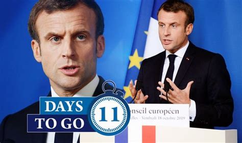 Brexit Latest Macron Erupts Over Brexit Mounting Pressure On Eu To