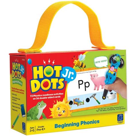 Educational Insights Hot Dots Jr Beginning Phonics BabyOnline HK