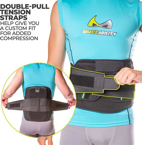 Braceability Lso Back Brace For Herniated Disc Pain Relief 2xl Lumbar Support With Hot Cold