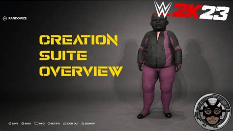 Wwe K Creation Suite Overview Create A Wrestler And Create A