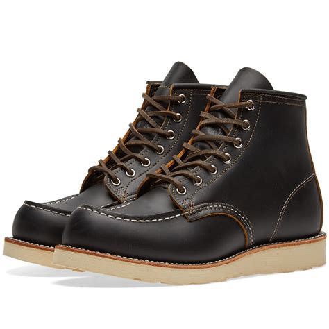 Red Wing 9874 Irish Setter Moc Toe Boot Black Klondike End Us