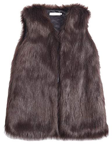 I Tried The Coziest Brown Faux Fur Vest For Women Heres Why Its A