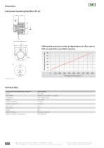 Front Panel Mounting Fine Filter Series FP Version FPF 0 1GF M C