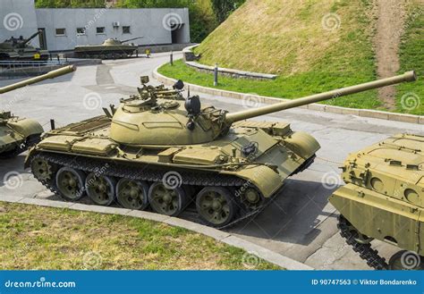 T 54 Soviet Medium Tank Stock Image Image Of Kill Propelled 90747563