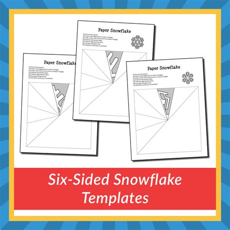 How To Make A Six Sided Paper Snowflake T Of Curiosity