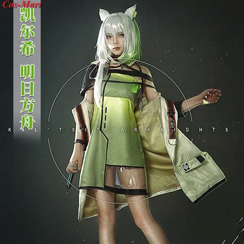 Hot Game Arknights Kaltsit Cosplay Costume Female Full Set Fashion