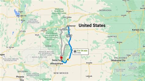 Denver To Santa Fe Road Trip Drive 2025 Edition