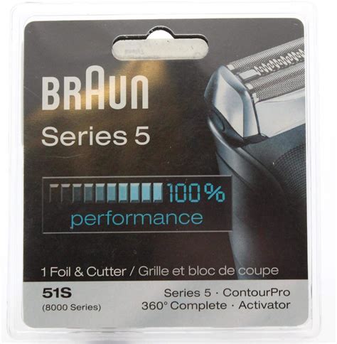 Braun 51s Series 5 Foil And Cutter Cartridge Amazonca Beauty