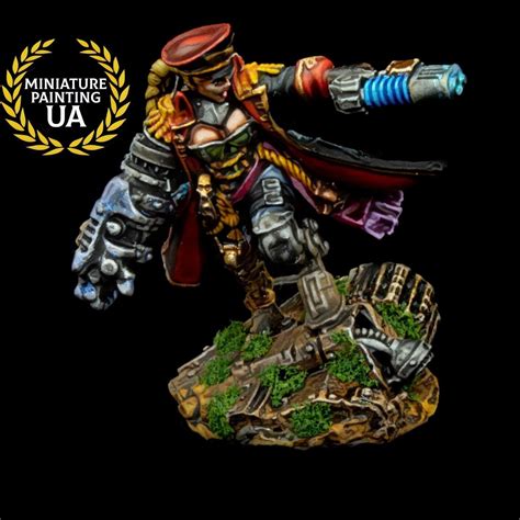 Wh K Astra Militarum Painted Imperial Guard Hero Character Etsy Uk