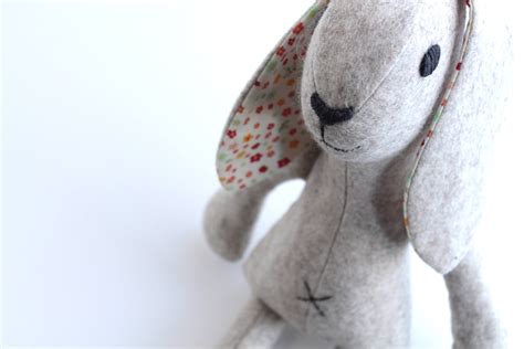 Bunny Sewing Pattern Rabbit Sewing Pattern Pdf For Instant Download Bunny Rabbit Diy