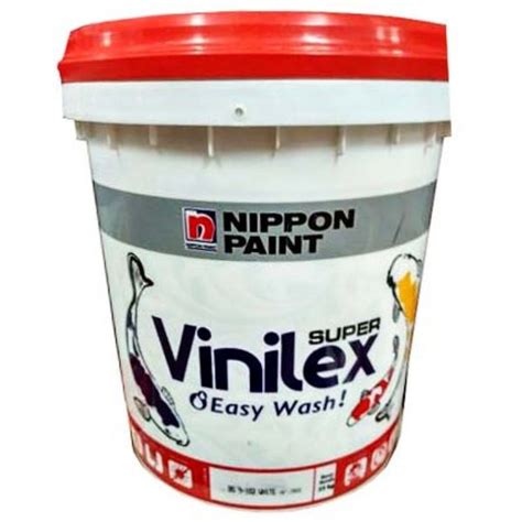 Jual CAT TEMBOK INTERIOR SUPER VINILEX EASY WASH 25 KG PAIL NIPPON