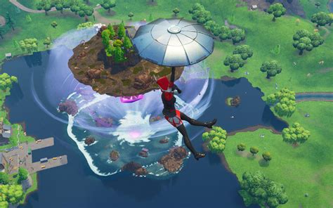 La Isla Flotante De Fortnite Se Mueve Nintenderos