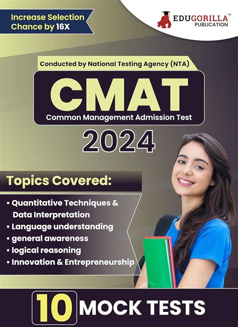 Cmat Common Management Admission Test Exam Book Mock Tests