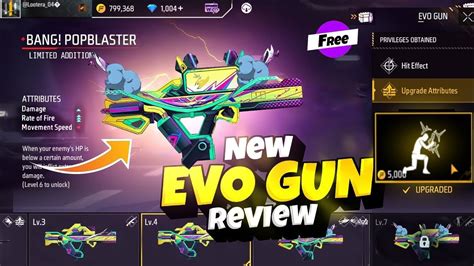 New Evo Groza Skin Review Evolution Groza Skin Free Fire Free Fire