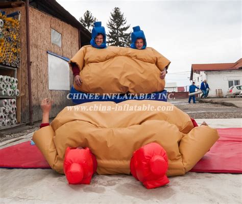 Ss1 11 Twin Sumo Suit Adult Set With Mat Inflatablesinflatable