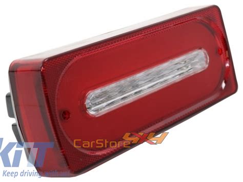 Full Led Taillights Light Bar Red Dynamic Sequential Turning Lights