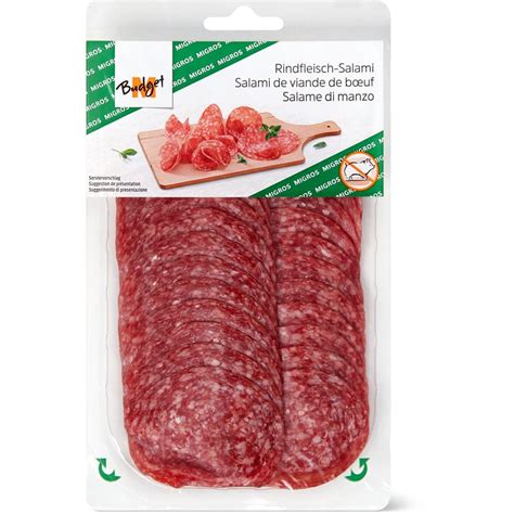 M Budget Beef Salami Migros