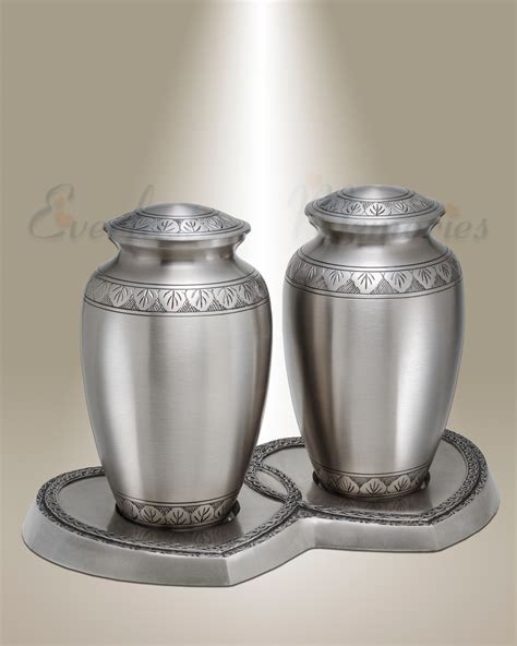 Pewter Companion Cremation Urns By Elegant Urns