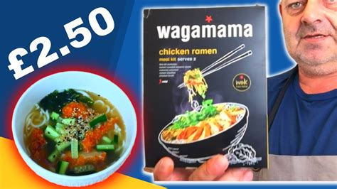 Wagamama Chicken Ramen £250p Youtube