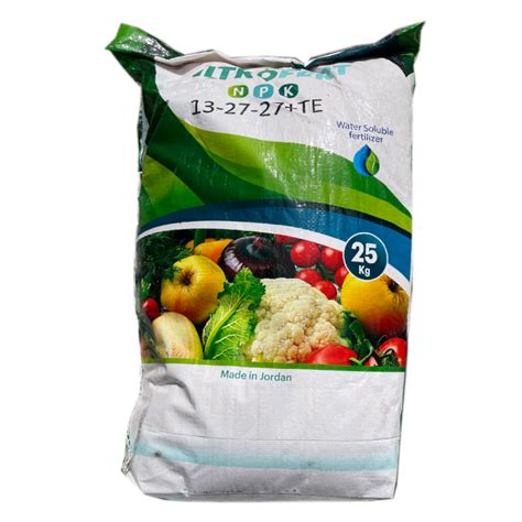 NITROFERT NPK 13 27 27 TE Fertiliser 25kg Bag